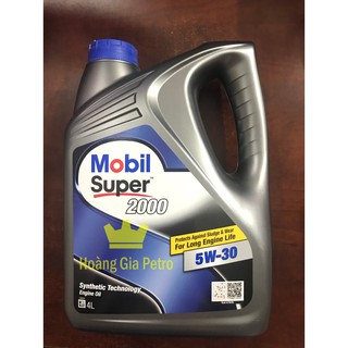 Dầu Nhớt Mobil Super 2000 X2 5W30 4L