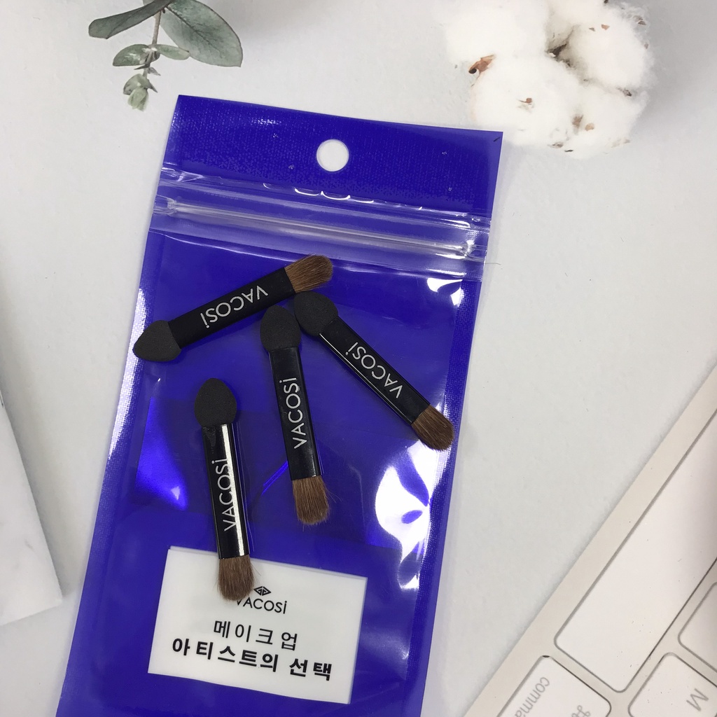 Cọ mút trang điểm mắt môi 2 đầu Vacosi‪ CM13 , CM16