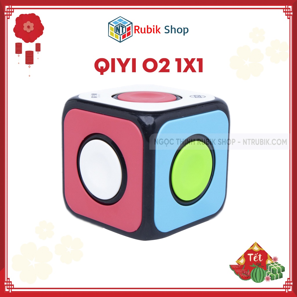 Rubik 1x1 QiYi O2 Cube Spinner - Rubik Biến Thể 1x1x1