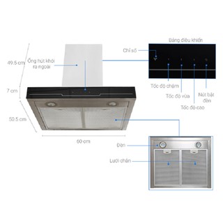 Máy hút mùi Electrolux EFC635SAR