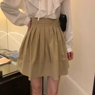 Chân váy xếp li eo