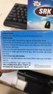 Muối rửa mũi SRK