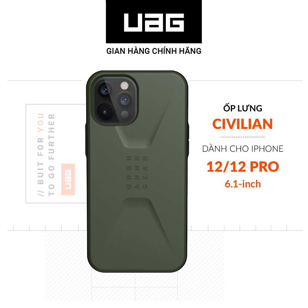 Ốp lưng UAG Civilian cho iPhone 12 & iPhone 12 Pro [6.1 inch]