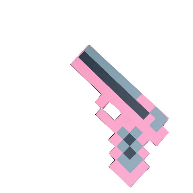 Đồ chơi súng lục hồng Minecraft