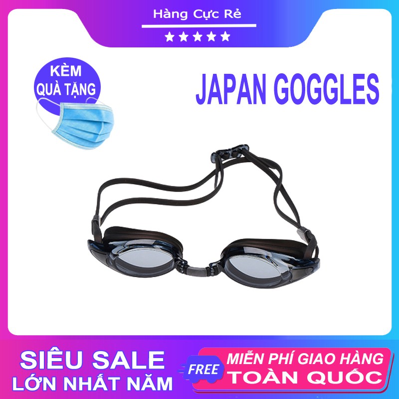 [Tặng Khẩu Trang] Mắt kính bơi Japan Goggles Swimming - Unisex Style - Shop Hàng Cực Rẻ