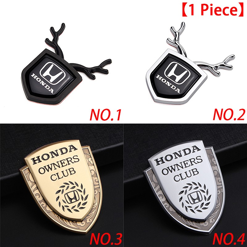 Tem dán thân xe/cửa sổ tự động họa tiết huy hiệu chống xước cho Honda Accord Civic CRV Odyssey