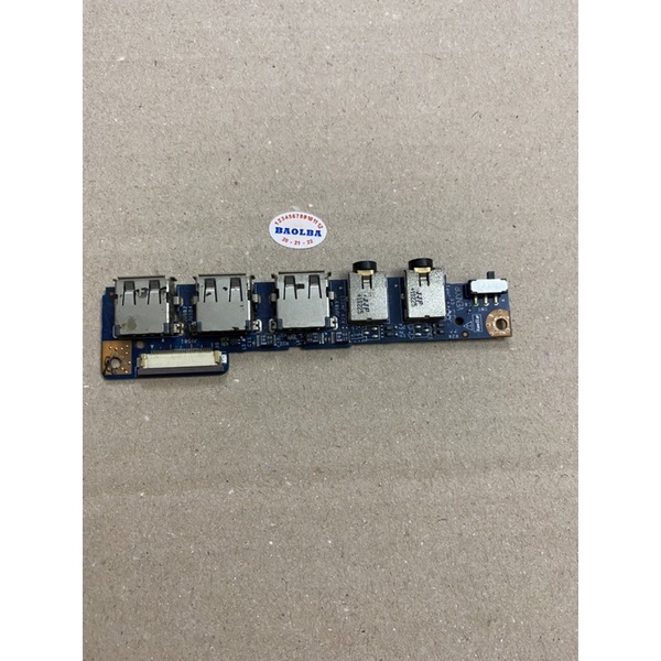 Board jack âm thanh và cổng usb laptop Lenovo IdeaPad U460 LS-5945P