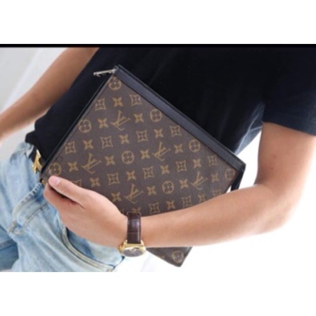 Ví Nam Cầm Tay Clutch Da Thật ❤️ FREESHIP❤️ Thời Trang Style Sang Chảnh