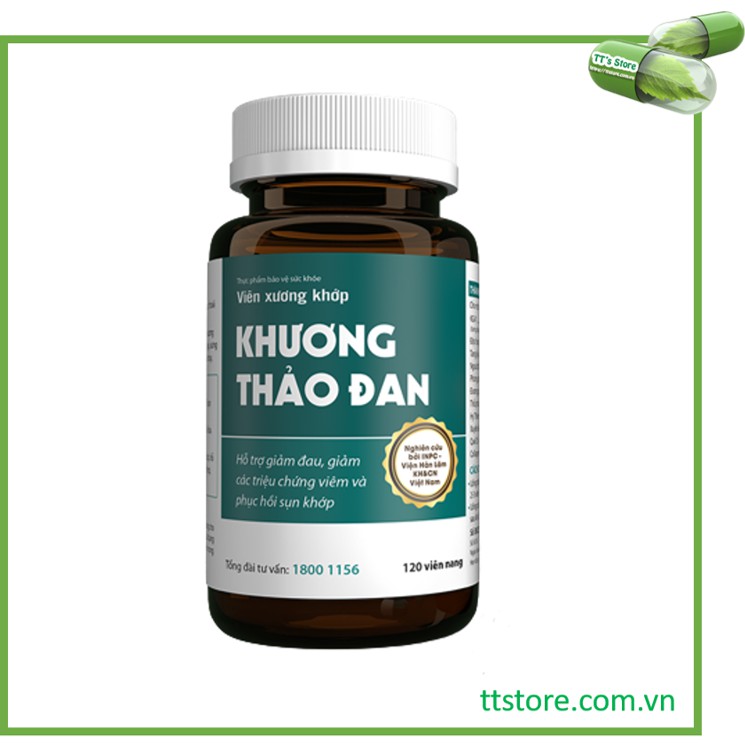 [COMBO] 3 hộp 120 viên + 2 hộp 30 viên Viên xương khớp Khương Thảo Đan (đã cào tem) [glucosamine]