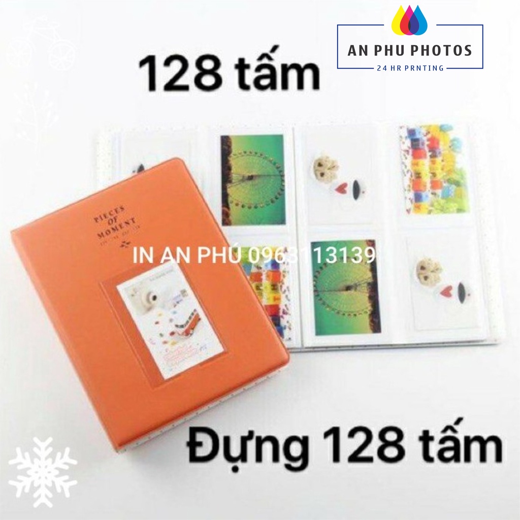 Album đựng ảnh 6x9 đựng được 129 tấm, 5 mầu