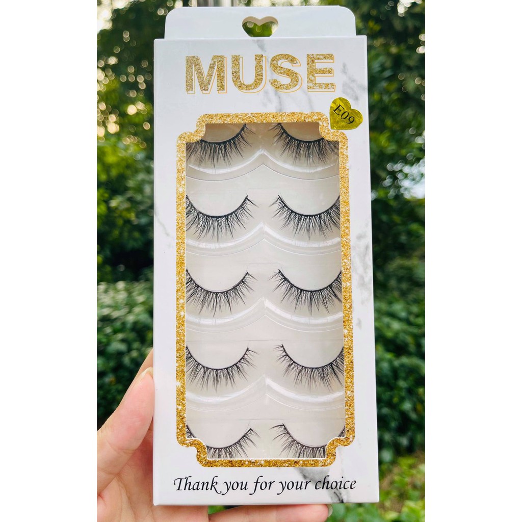 {Giảm giá 15% } Mi Giả Tự Nhiên MUSE ( 5 cặp )