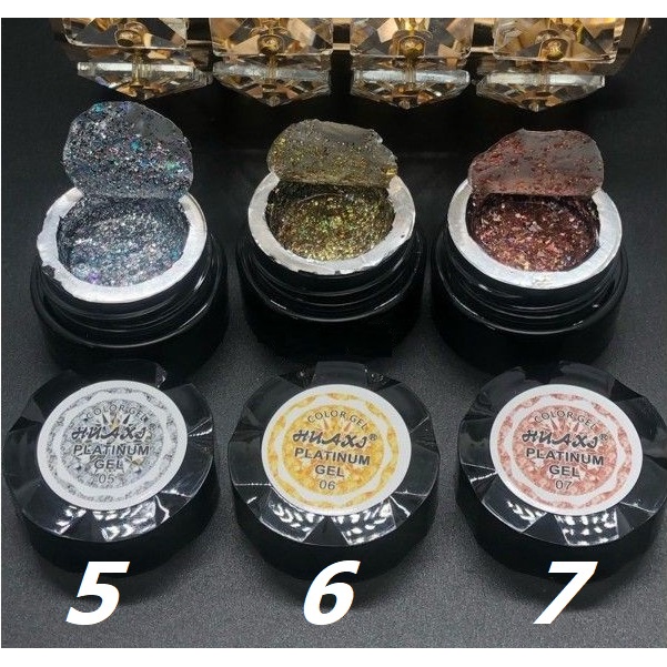 Gel Nhũ Vẽ Viền Metan Huaxi Cao Cấp - manh219