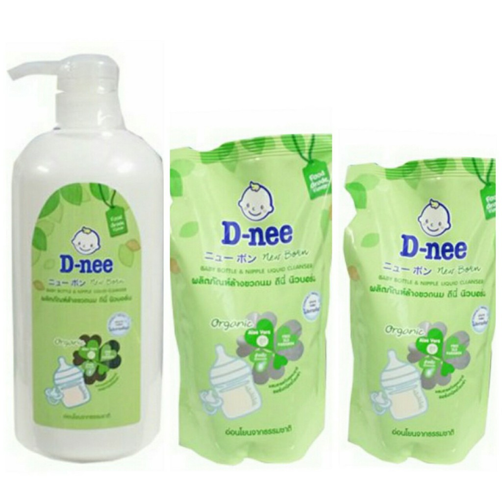 Nước Rửa Bình Sữa Dnee Dạng Chai 620 ml