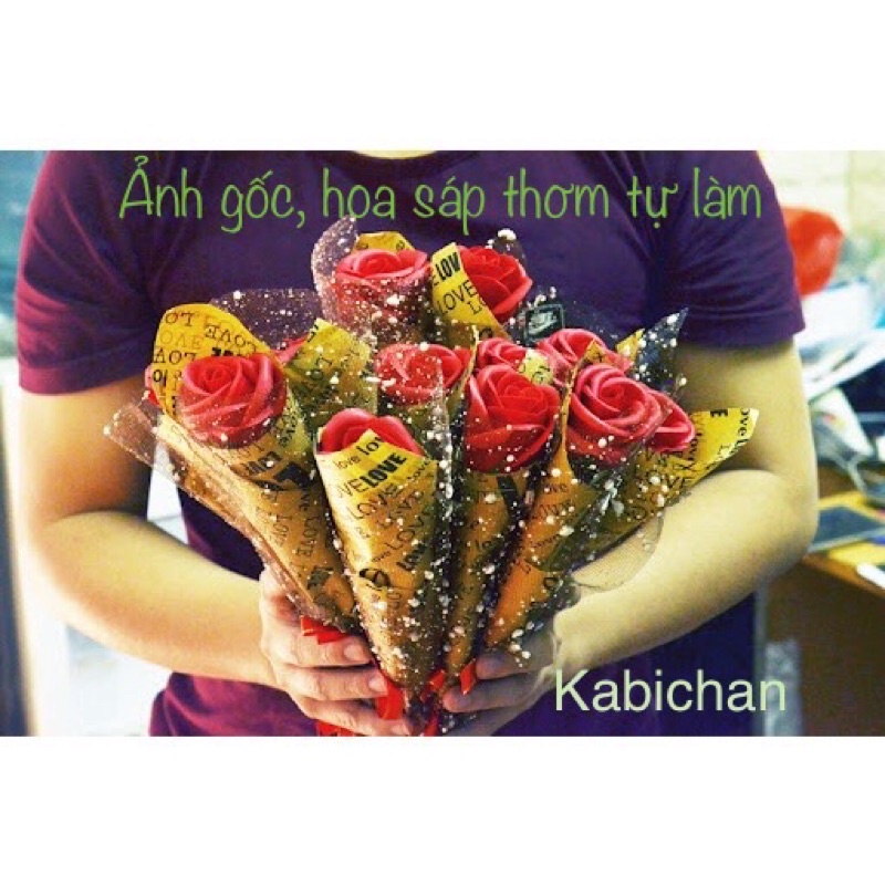 Hoa sáp vĩnh cửu cao cấp làm quà tặng mẹ, người thân, người yêu, bạn gái ngày phụ nữ 20-10, 08-03, sự kiện, sinh nhật