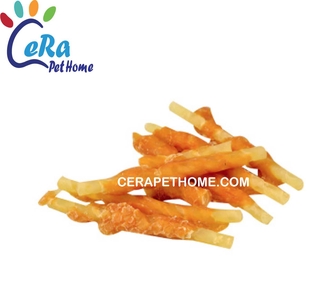 Snack Mega Farm - Ức Gà Xoắn Thanh Da Bò 100gr