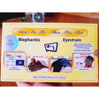 Máy chườm ấm mắt,chườm lạnh mắt, chống mỏi mắt,cận thị thảo dược an toàn