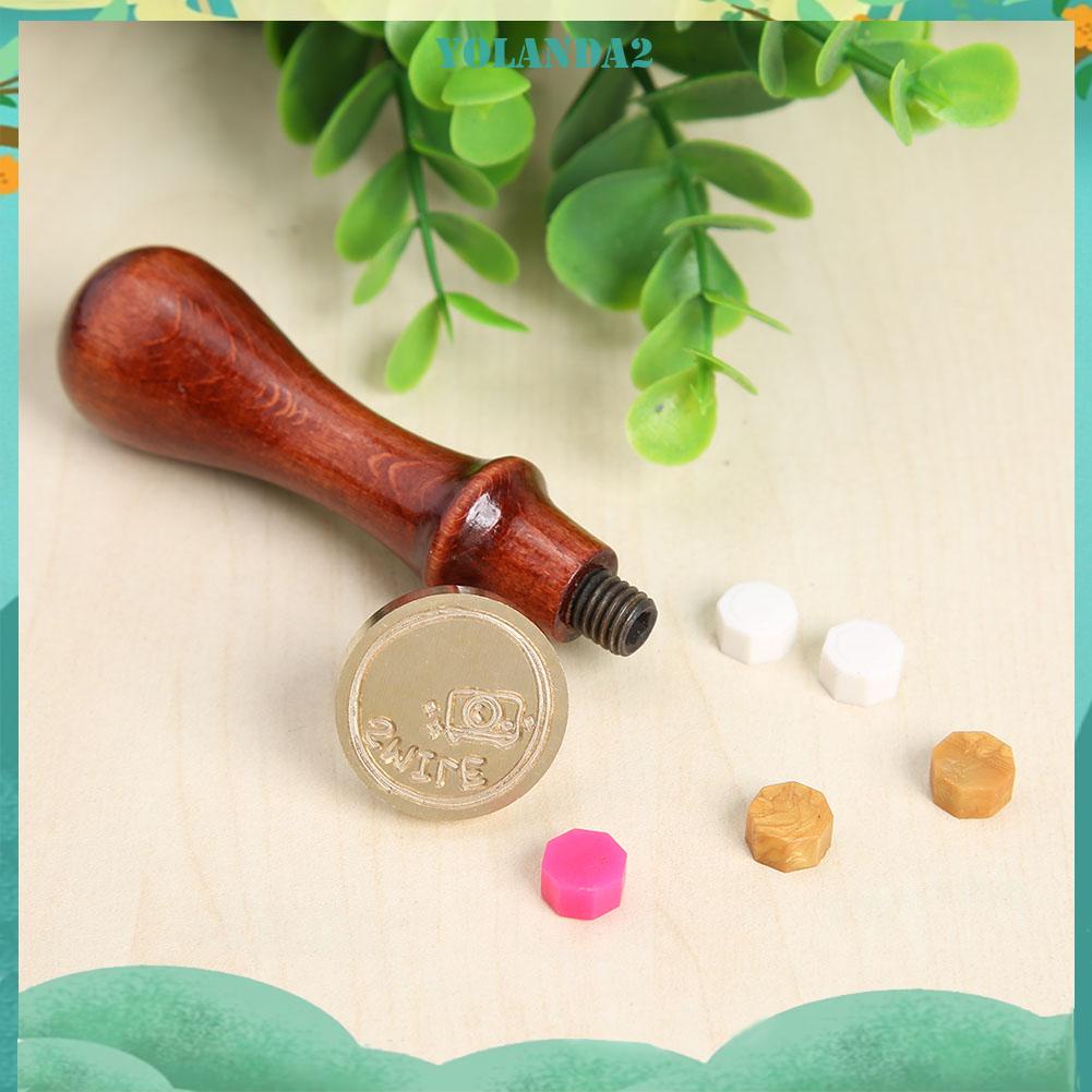 Con Dấu In Chữ Tiếng Anh Phong Cách Retro Độc Đáo Trang Trí Sổ Tay Nhật Ký Diy