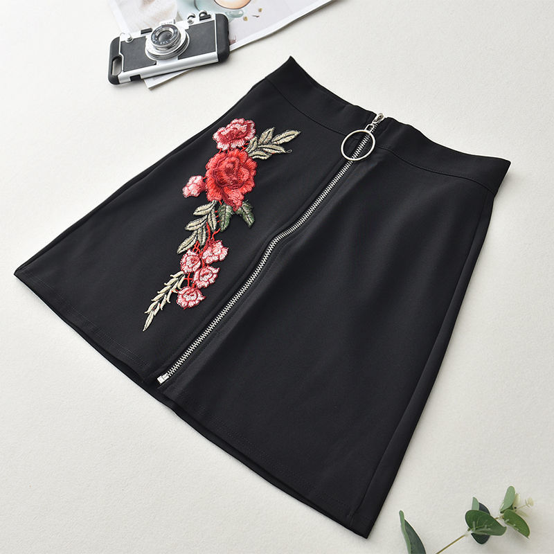 Chân Váy Chữ A Lưng Cao Thêu Họa Tiết Thời Trang Hè 2021 Cho Nữ | BigBuy360 - bigbuy360.vn