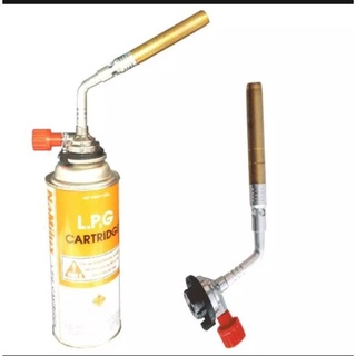 Đầu Đèn Khò ống đồng Kt-2104 Sử dụng bình gas mini - Đầu khò gas cầm tay khò 1 ống