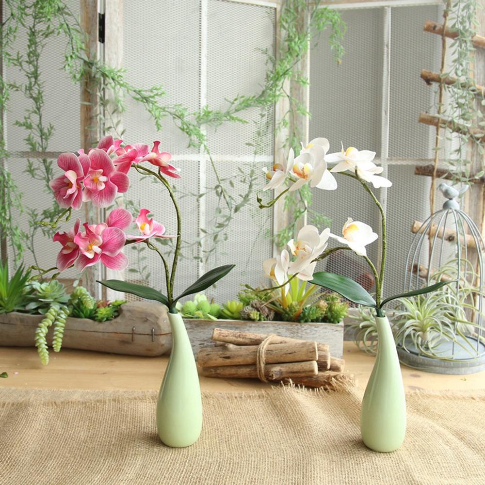 Cây Nhân Tạo Dùng Cho Trang Trí Văn Phòng, Đám Cưới|Hoa Lan Cánh Bướm Trang Trí