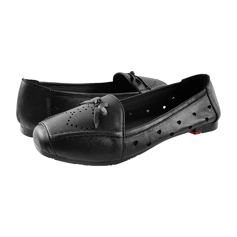 Giày Đế Bằng Giày Búp Bê Nữ Da Bò Thật Mềm Mại Evelynv GB3416