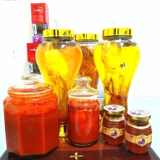 Saffron mật ong 500ml ngâm 5g-10g