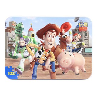 Puzzle 100 miếng ghép gỗ loại 3d đẹp - cao bồi