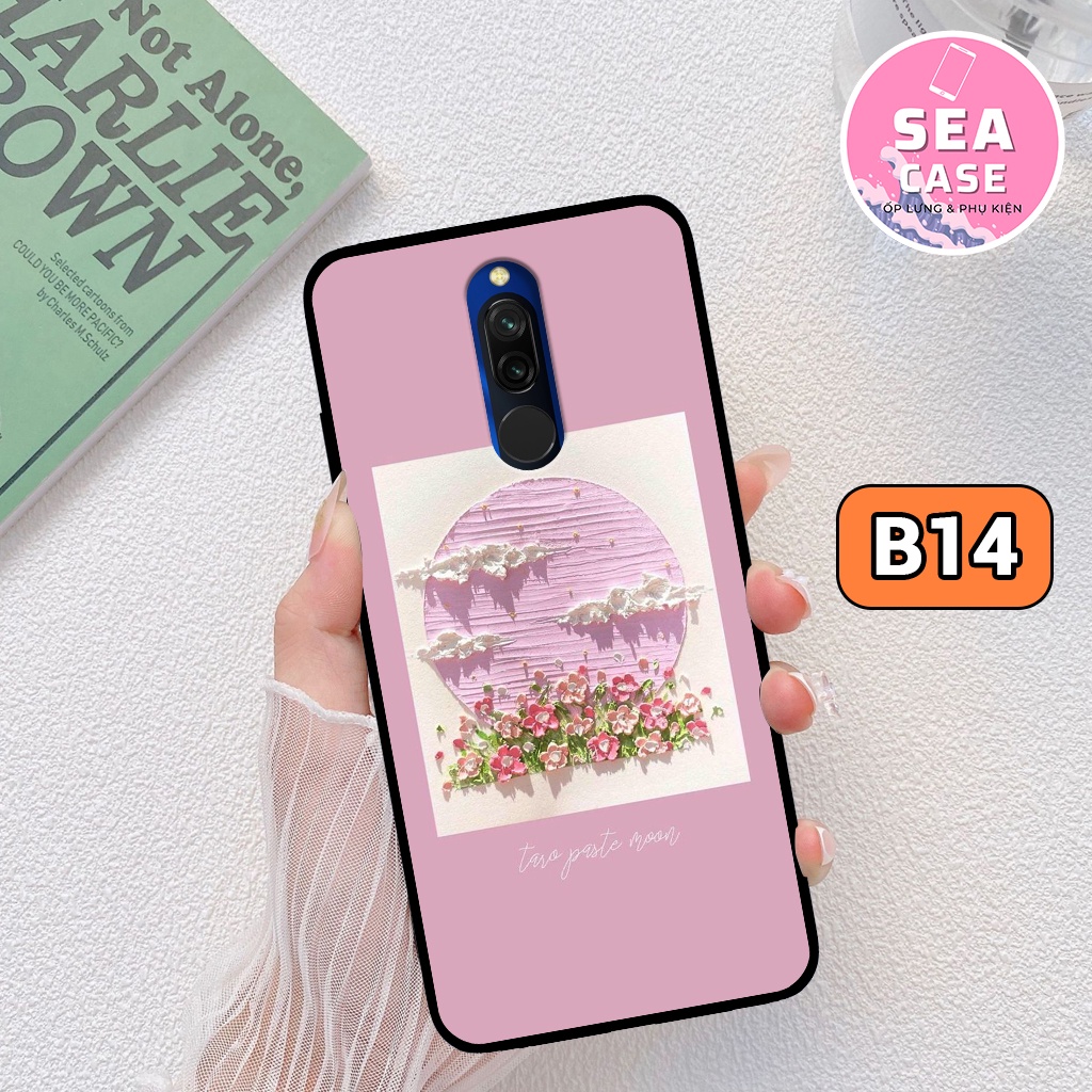 Ốp lưng XIAOMI REDMI NOTE 8 PRO/ REDMI 8/ REDMI 9 hình hoa vintage,basic,nhẹ nhàng – ốp nhựa chống trầy,chống va đập