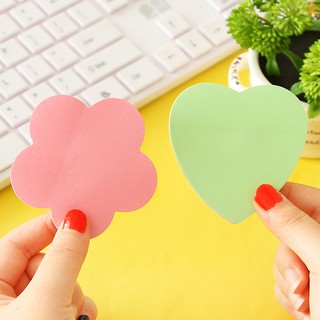 Giấy note hình xinh xắn nhiều màu (100 tờ) - giấy ghi chú
