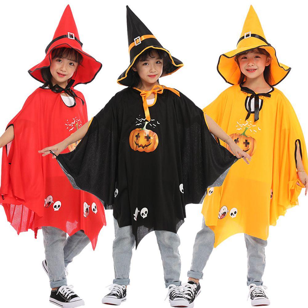 IVORY Mũ Phù Thủy Bí Ngô Hóa Trang Halloween Cho Bé