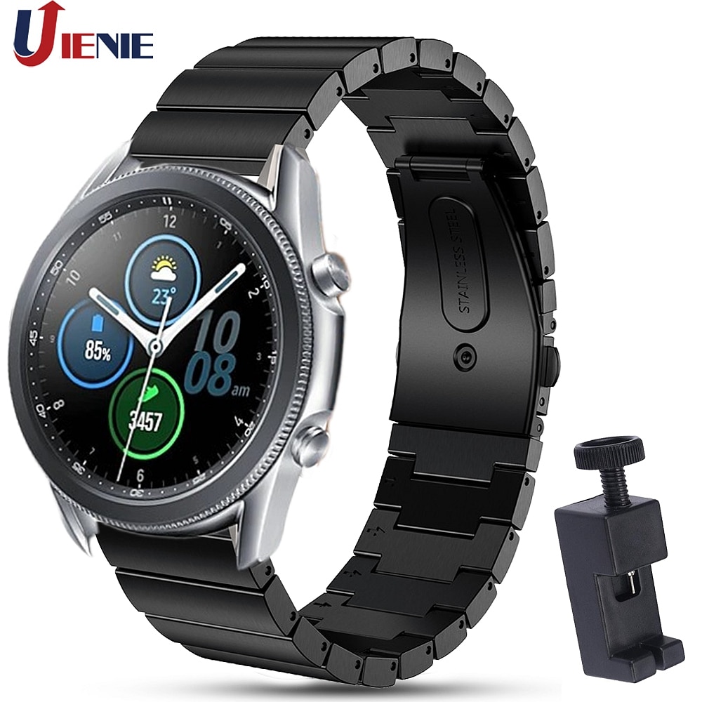 SAMSUNG Dây Đeo Inox 22mm Cho Đồng Hồ Thông Minh Samsung Galaxy Watch 3 45mm / Gear S3 / Galaxy Watch 46mm