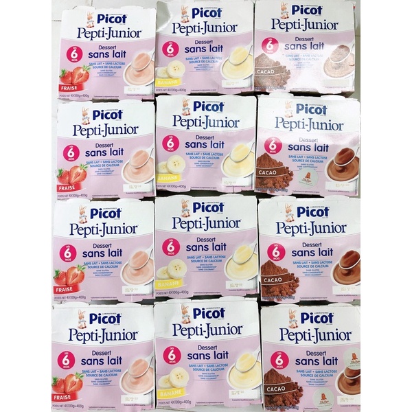 Váng gạo Picot Pháp cho bé dị ứng đạm sữa bò 6m.Đủ bill