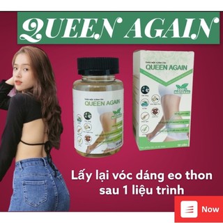 [SIÊU SALE - DÙNG LÀ GIẢM] THẢO MỘC GIẢM CÂN QUEEN AGAIN 30 NGÀY