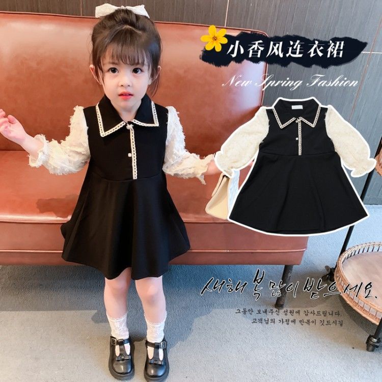 Bộ đồ thời trang xinh xắn dành cho bé gái☸▽Đầm công chúa tay dài thiết kế xinh xắn cho bé gái