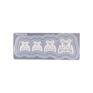 Khuôn Gấu Silicon-Gấu Nail
