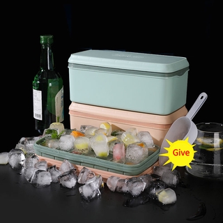 Khay Silicone Làm Đá 32-64 Ô