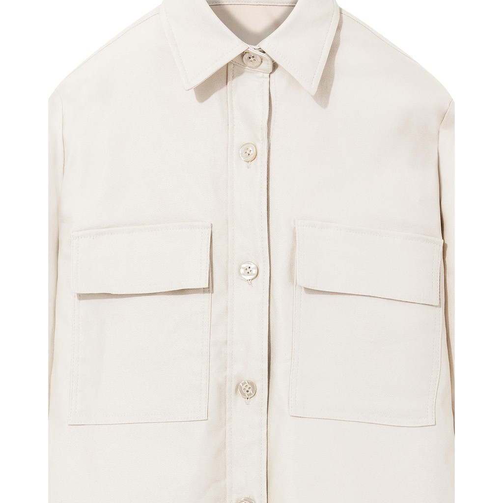 [Mã FAMALLT5 giảm 15% đơn 150k] Áo Khoác Nữ The Cosmo KENZIE JACKET Màu Be TC2004043BE | BigBuy360 - bigbuy360.vn