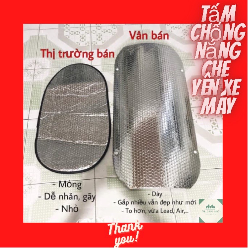 Tấm che yên xe máy chống nắng yên xe máy