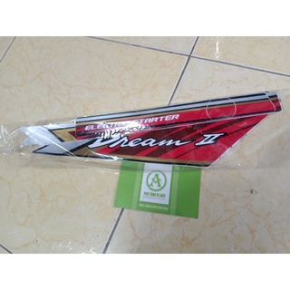 Bộ tem decal dán xe máy honda dream 2 dream II dream lửa thái