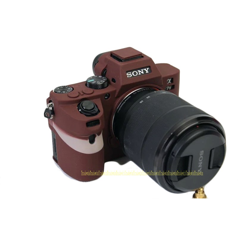 Ốp lưng thân máy bằng silicon mềm cho Sony A7R ii A7R2 A7R Mark ii