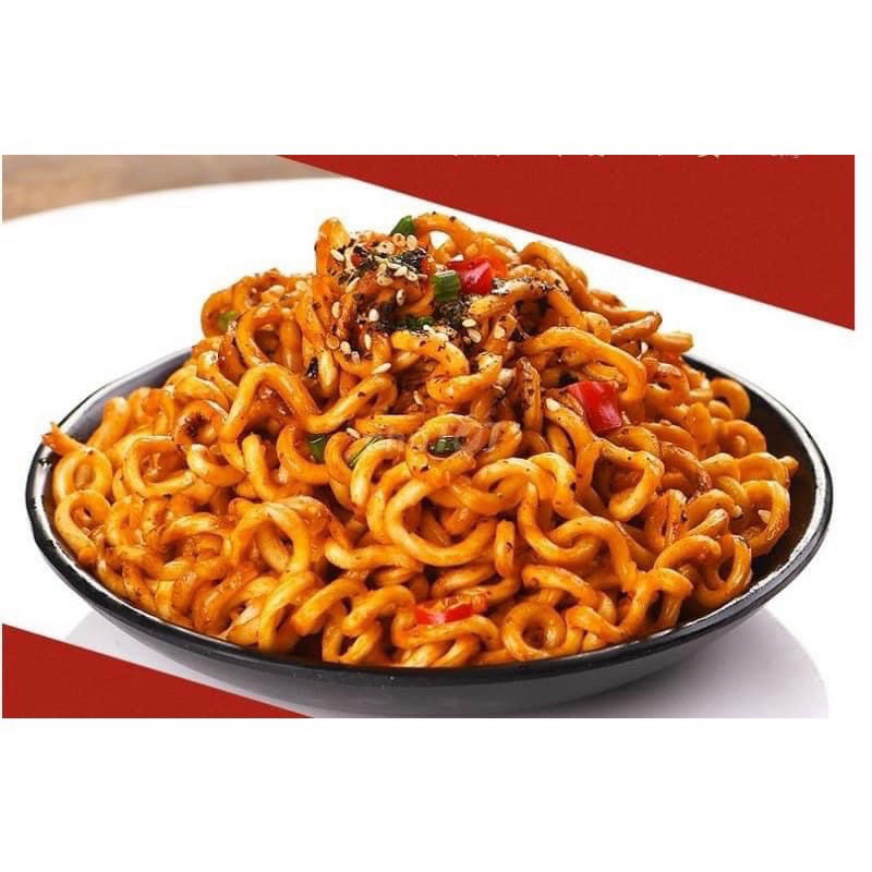 Lốc 5 Gói Mì Xào Khô Indomie Mi Goreng Rasa Iga Penyet Vị  Bò Cay 80g