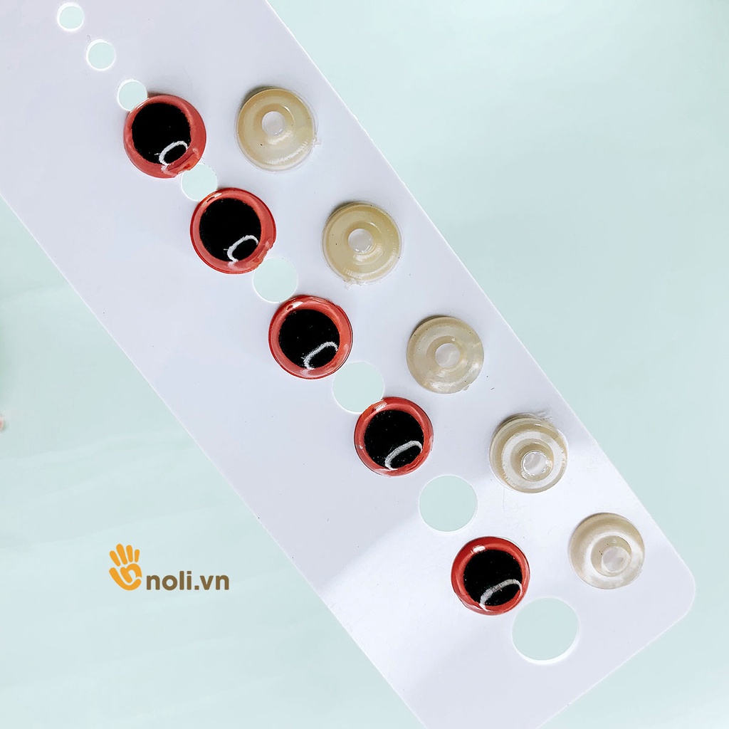 Mắt thú màu đỏ an toàn cho bé (1 đôi)