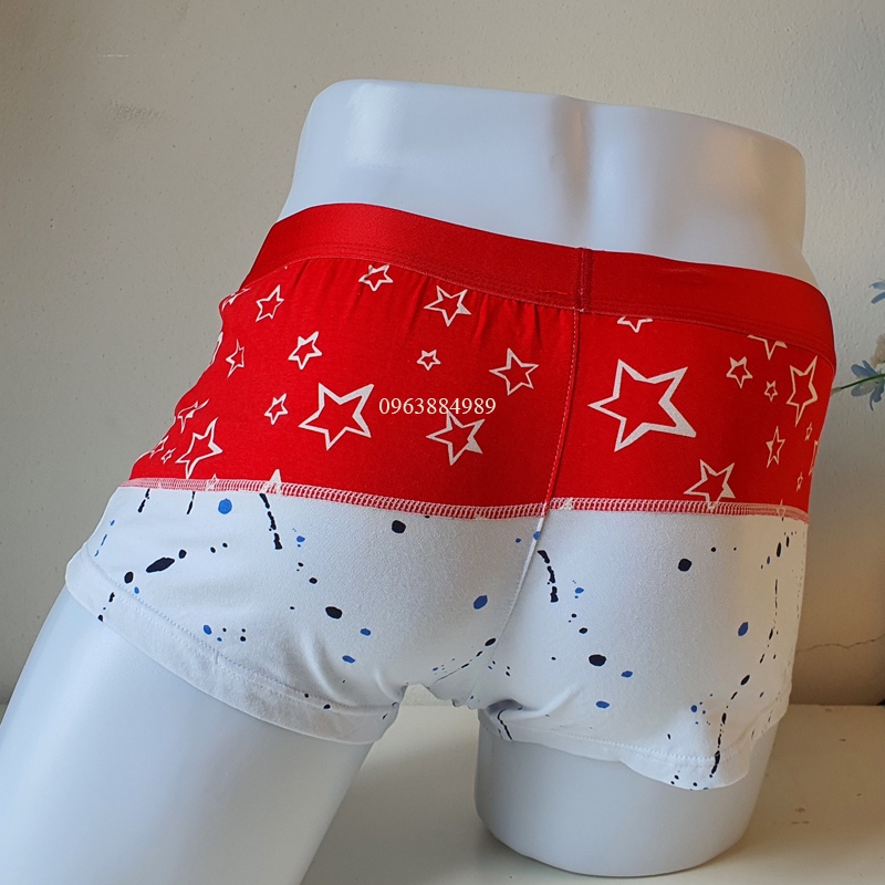 Quần ngủ nam SAI.01 chất cotton cạp bản rộng phối lót trước cho anh em, màu sắc trẻ trung, năng động