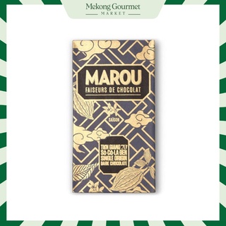 Socola thanh Tien Giang 70% Marou 80gr