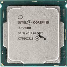 CPU intel I5 - 7500+7400 Tray không box+tản