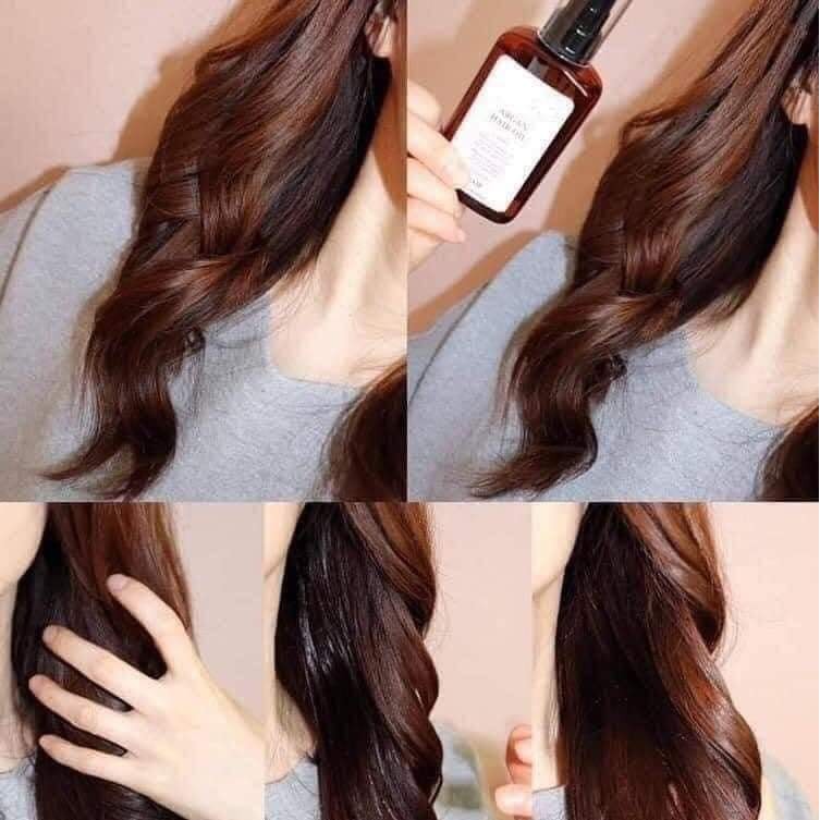 (Sẵn - Kèm Bill) Tinh Chất Dưỡng Tóc R3 Argan Hair Oil