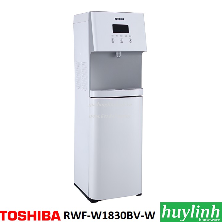 Cây nước nóng lạnh Toshiba RWF-W1830BV - Block - [Đen - Trắng]