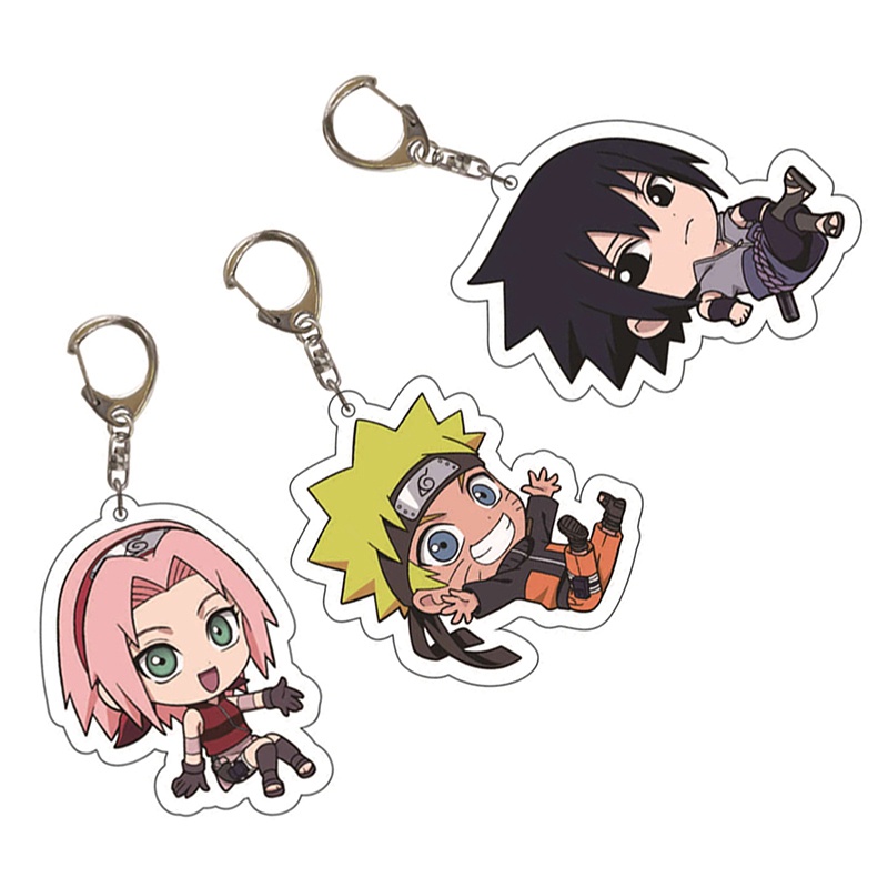 Móc Khóa Họa Tiết Naruto Thời Trang