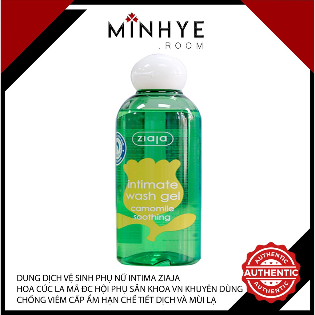 Dung Dịch Vệ Sinh Phụ Nữ Intima Ziaja Balan 200Ml Chống Viêm Cấp Ẩm Hoa Cúc La Mã