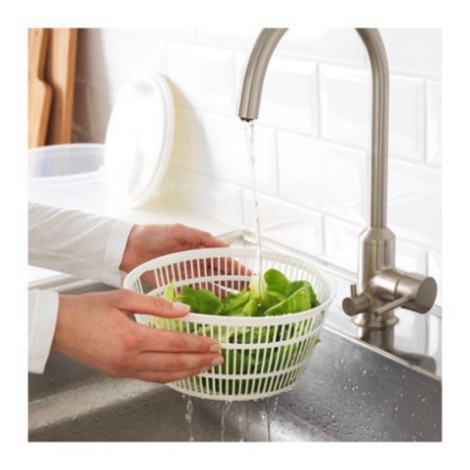 Rổ Quay Rau Quả Fitis Nora Salad Spinner ráo rau ngay tức thì, giữ được độ tươi lâu của thực phẩm [FREESHIP]]